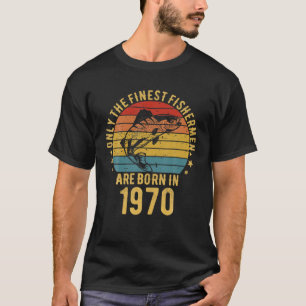 T-shirt 51 Ans Pêche 51E Anniversaire Né En 1970 Fis