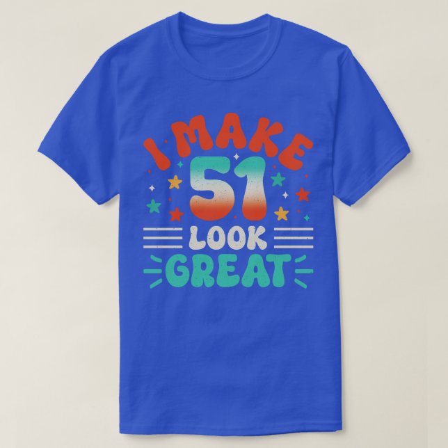 T-shirt 51e anniversaire 1 (Design devant)