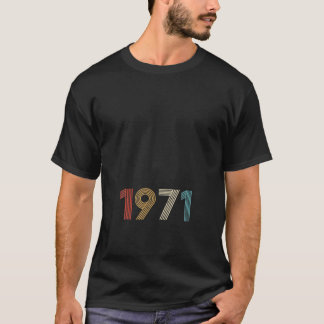 T-shirt 51E Anniversaire 51 Ans Awesome Depuis Avril 197