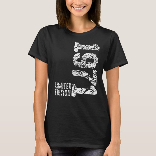 T-shirt 51e anniversaire Dames Mens 51 ans 1971 28 (Devant)