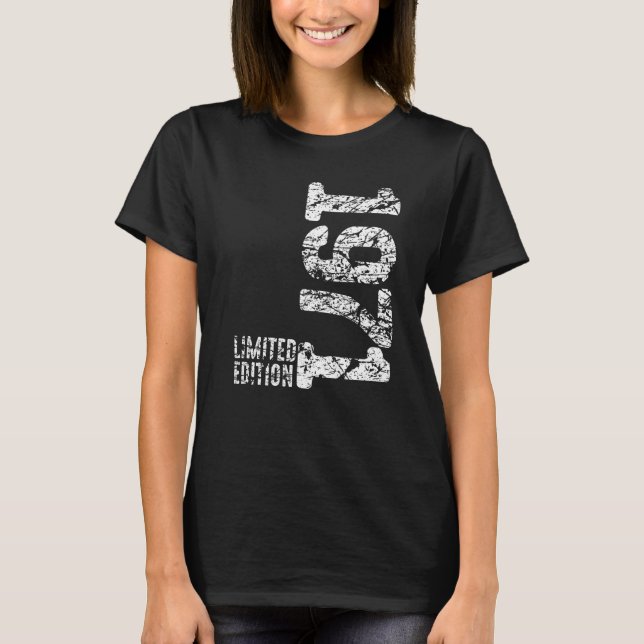 T-shirt 51e anniversaire Dames Mens 51 ans 1971 28 (Devant)