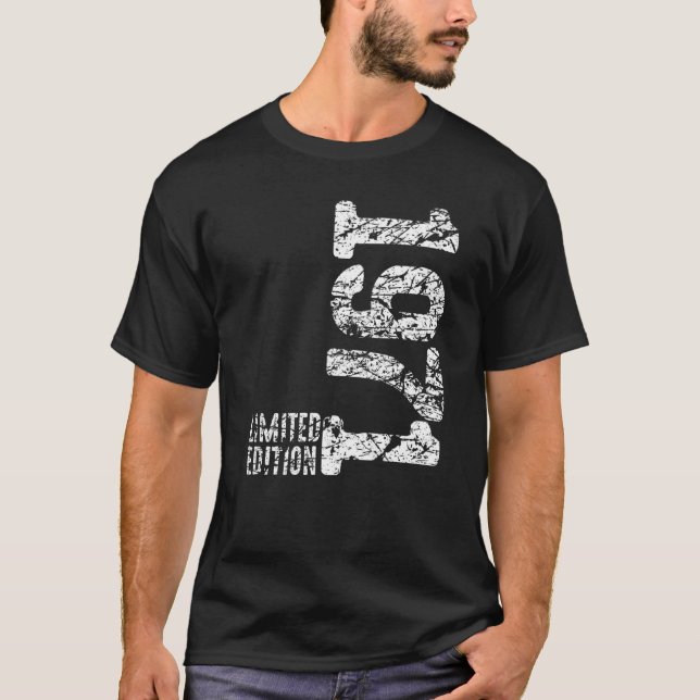 T-shirt 51e anniversaire Dames Mens 51 ans 1971 28 (Devant)