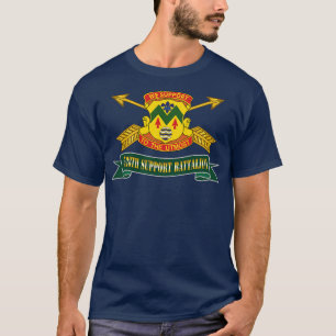 T-shirt 528e Bataillon de soutien avec Br Ribbon X SF