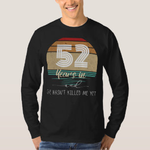 T-shirt 52 Ans & Sourire : Anniversaire Hilaire Tee - St