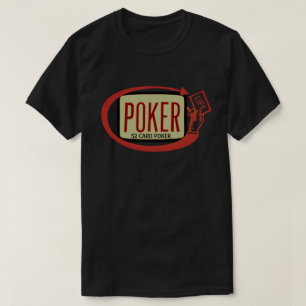 T-shirt 52 Card Poker Personnalisé