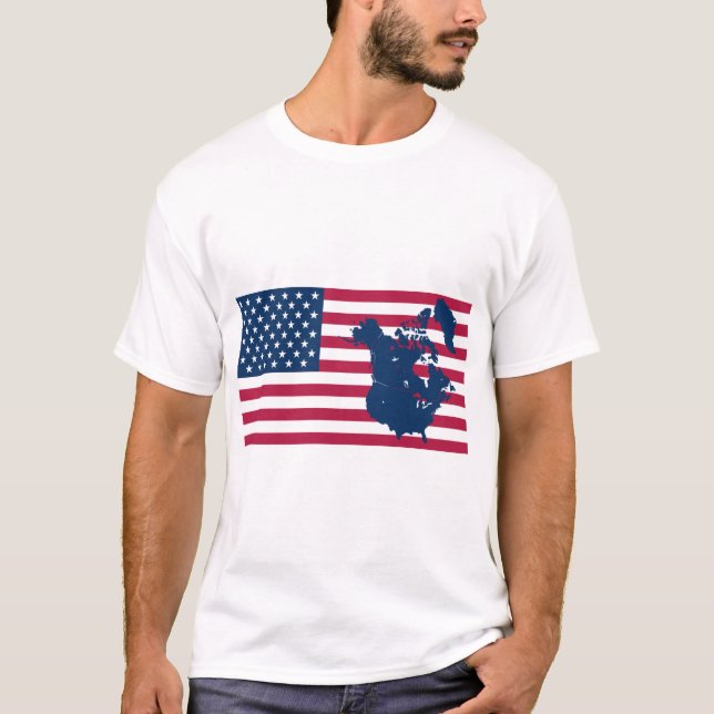 T-SHIRT 52 ÉTATS D'AMÉRIQUE (Devant)