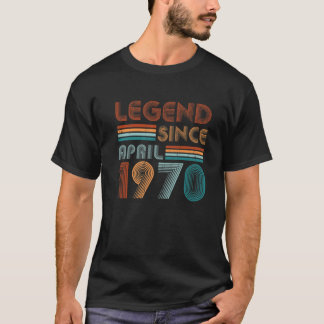 T-shirt 52E Anniversaire Pour 52 Ans Légende Depuis Le 1Er