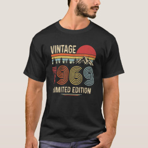 T-shirt 53 ans Vintage 1969 53e anniversaire