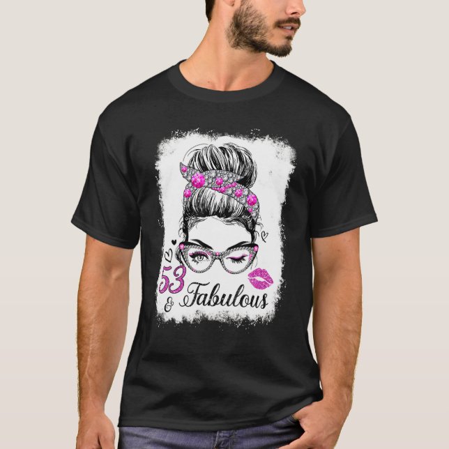 T-shirt 53 & Fabuleux depuis 1969 Anniversaire Reine 53 An (Devant)