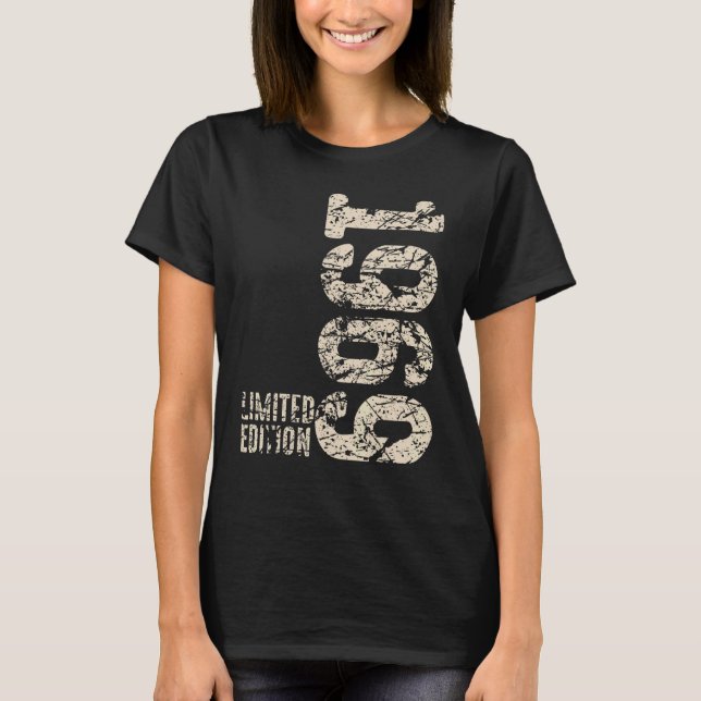 T-shirt 53e anniversaire Dames Mens 53 ans 1969 5 (Devant)