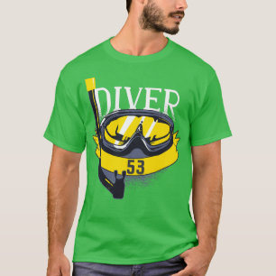 T-shirt 53e anniversaire Plongée sous-marine 53 ans Plongé