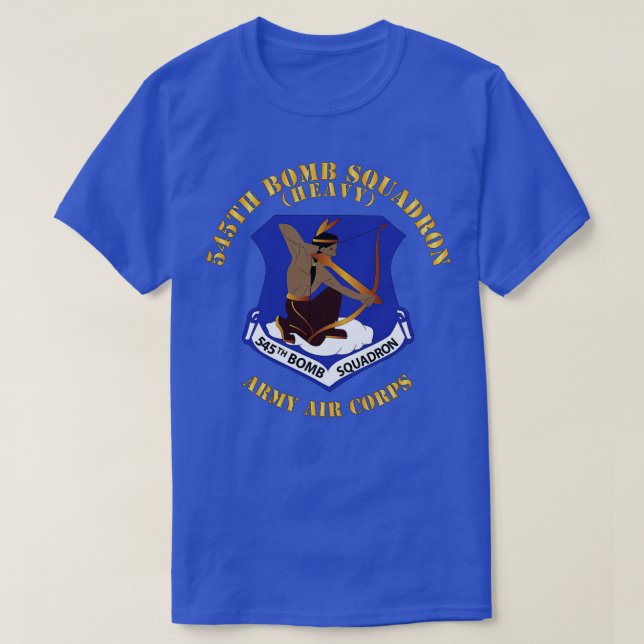 T-shirt 545e escadron de bombardement X (Design devant)