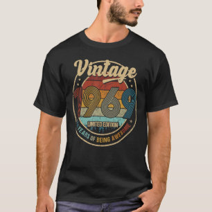 T-shirt 54 ans Vintage 1969 54e anniversaire