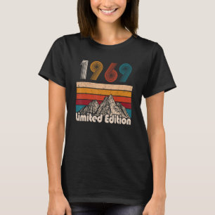 T-shirt 54 ans Vintage 1969 54e anniversaire