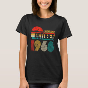 T-shirt 54 Years Old Legend Since October 1968