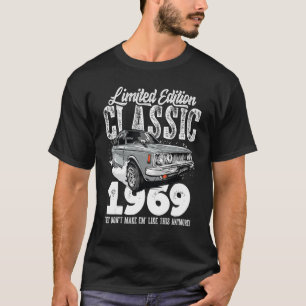 T-shirt 54e anniversaire Vintage voiture classique 1969 B