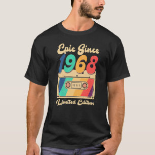 T-shirt 55 Ans Chemise Femme Née En 1968
