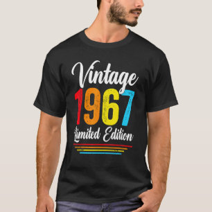 T-shirt 55 ans Vintage 1967 55e anniversaire