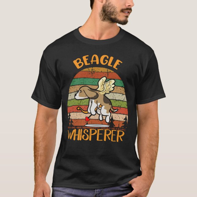 T-shirt 55 Beagle Whisperer (Devant)