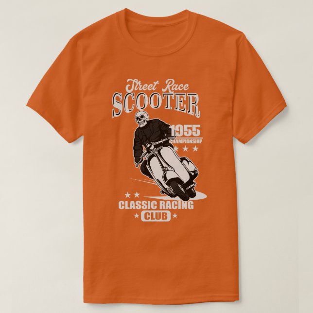T-SHIRT 55 COURSE SCOOTER (Design devant)