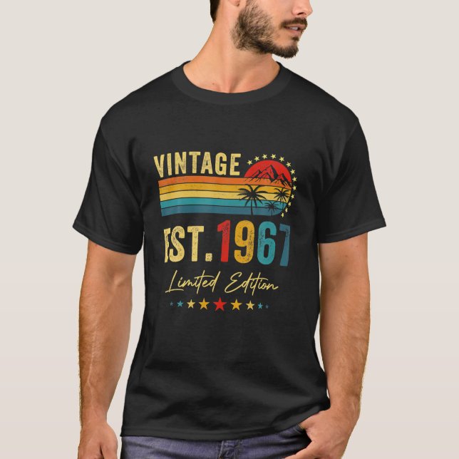 T-shirt 55 Décorations d'anniversaire 55e Anniversaire 196 (Devant)