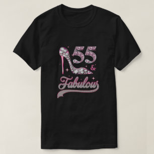 T-shirt 55 Et Fabuleux 55 Ans 1964 55e Anniversaire Gi