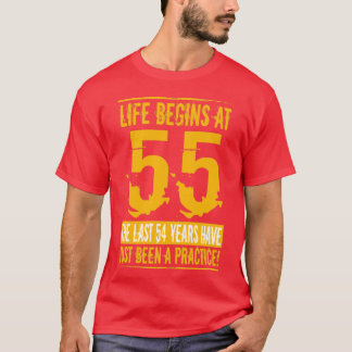 T-shirt 55 Homme d'anniversaire