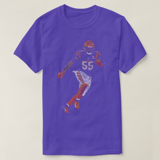 T-shirt 55 Linebacker (Design devant)