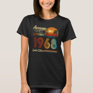 T-shirt 55e anniversaire 55 ans stupéfiant depuis le 1er o