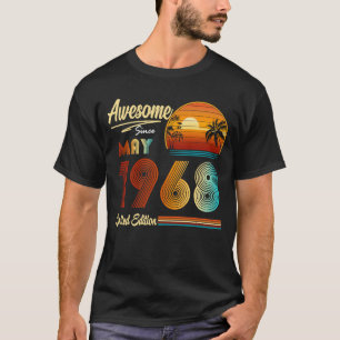 T-shirt 55e anniversaire 55 ans stupéfiant depuis mai 1968
