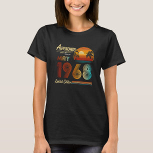 T-shirt 55e anniversaire 55 ans stupéfiant depuis mai 1968