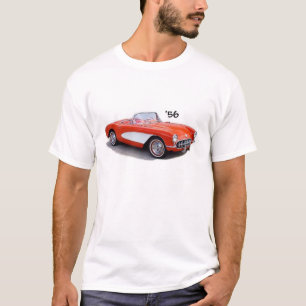 T-shirt 56 de Chevrolet Corvette Vette 1956 '