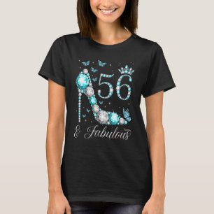 T-shirt 56 & Fabuleux 56 Ans 56e Anniversaire Reine