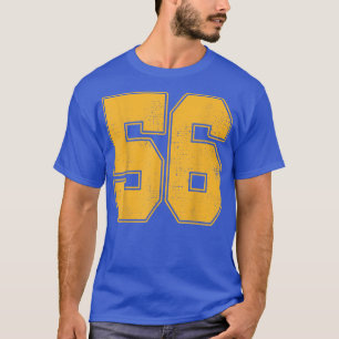T-shirt 56 Numéro du plan 56 Ventilateur de variété Équipe