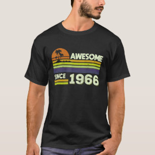 T-shirt 56e anniversaire Hommes Femmes stupéfiant depuis 1