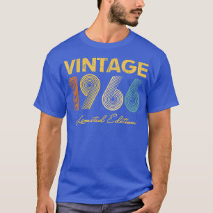 T-shirt 56E Idée Cadeau Anniversaire Vintage 1966Hommes Fe