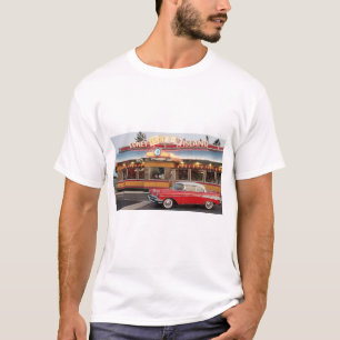 T-shirt 57 Chevy devant Coney Island style années 50