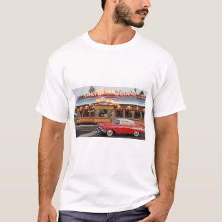 T-shirt 57 Chevy devant Coney Island style années 50