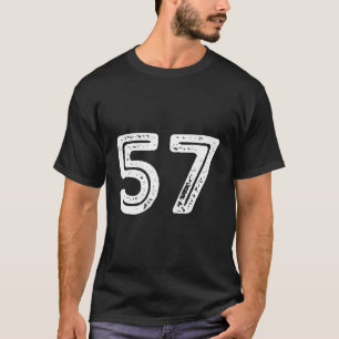 T-shirt 57 Happy B-Day Py Distress Police