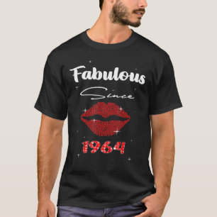 T-shirt 58 Ans Fabuleux depuis 1964 58e Anniversaire Pour