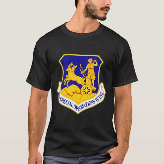 T-shirt 58e Escadre des opérations spéciales Force aérienn (Devant)