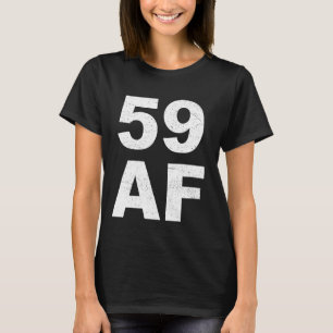 T-shirt 59 AF - 59e anniversaire Chemise Hommes Fi