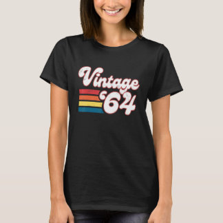 T-shirt 59 Ans Chemise 59ème Anniversaire Né En 1964 FEMME