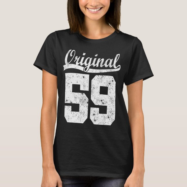 T-shirt 59 cadeau de naissance (Devant)