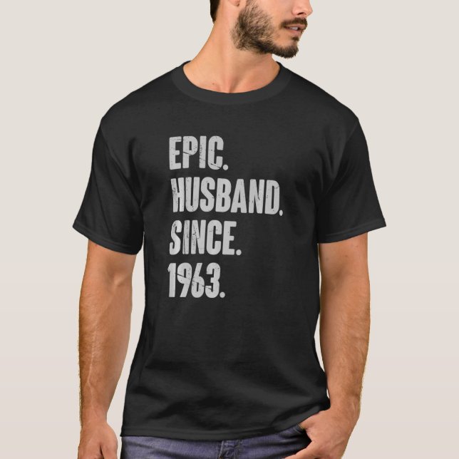 T-shirt 59 Wedding Anniversary (Devant)