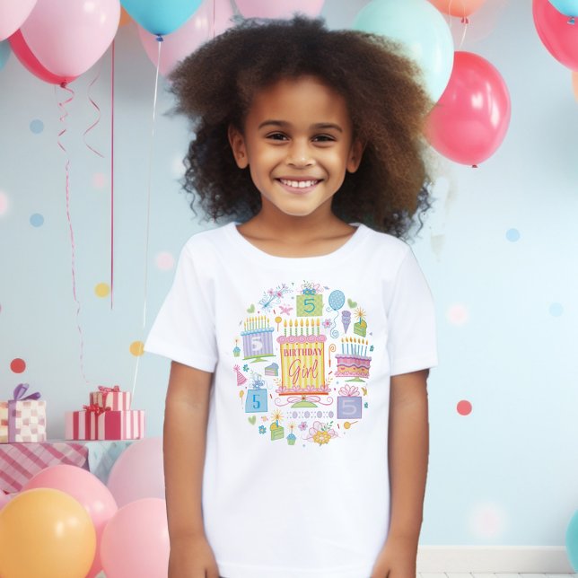 T-shirt 5 Anniversaire (Créateur téléchargé)