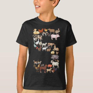 T-shirt 5 Anniversaire Animaux de ferme Thème 5 ans Annive
