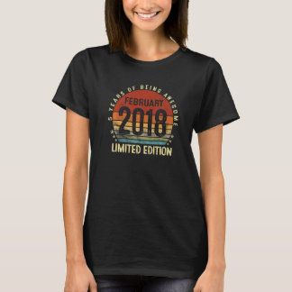 T-shirt 5 ans Février 2018 5e anniversaire 1