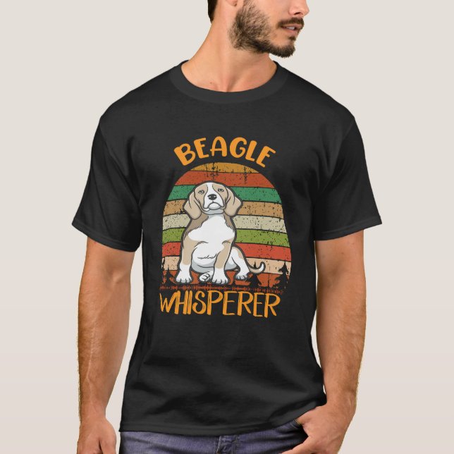T-shirt 5 Beagle Whisperer (Devant)