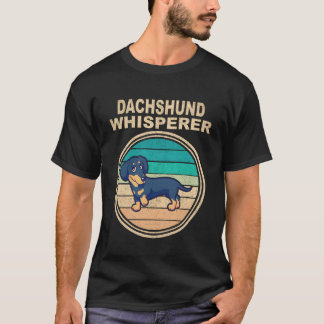 T-shirt 5 Chuchoteur de Teckel Vintage